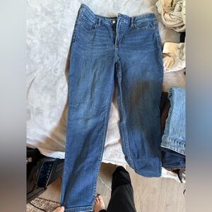 Old Navy Women's Straight Leg Blue Jeans